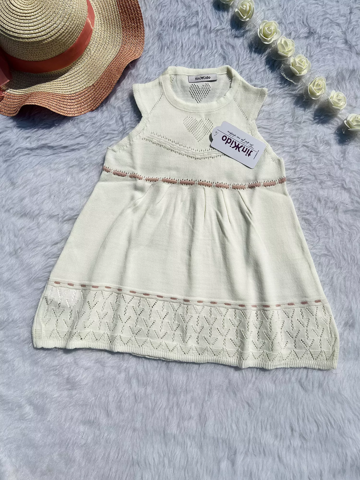 پیراهن عروسکی قلبی کد 4313