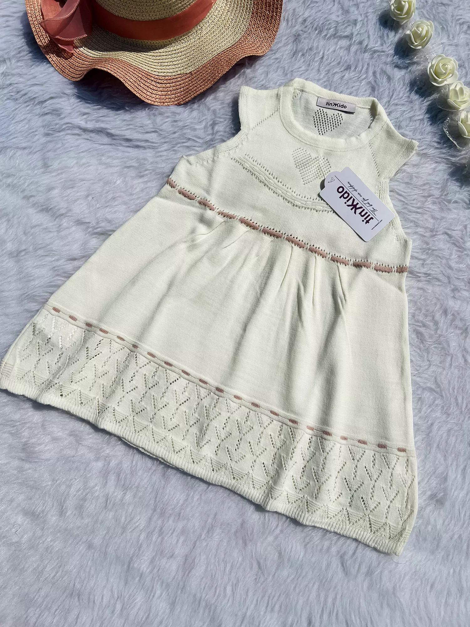 پیراهن عروسکی قلبی کد 4313